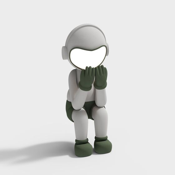 The Faceless One 3D model