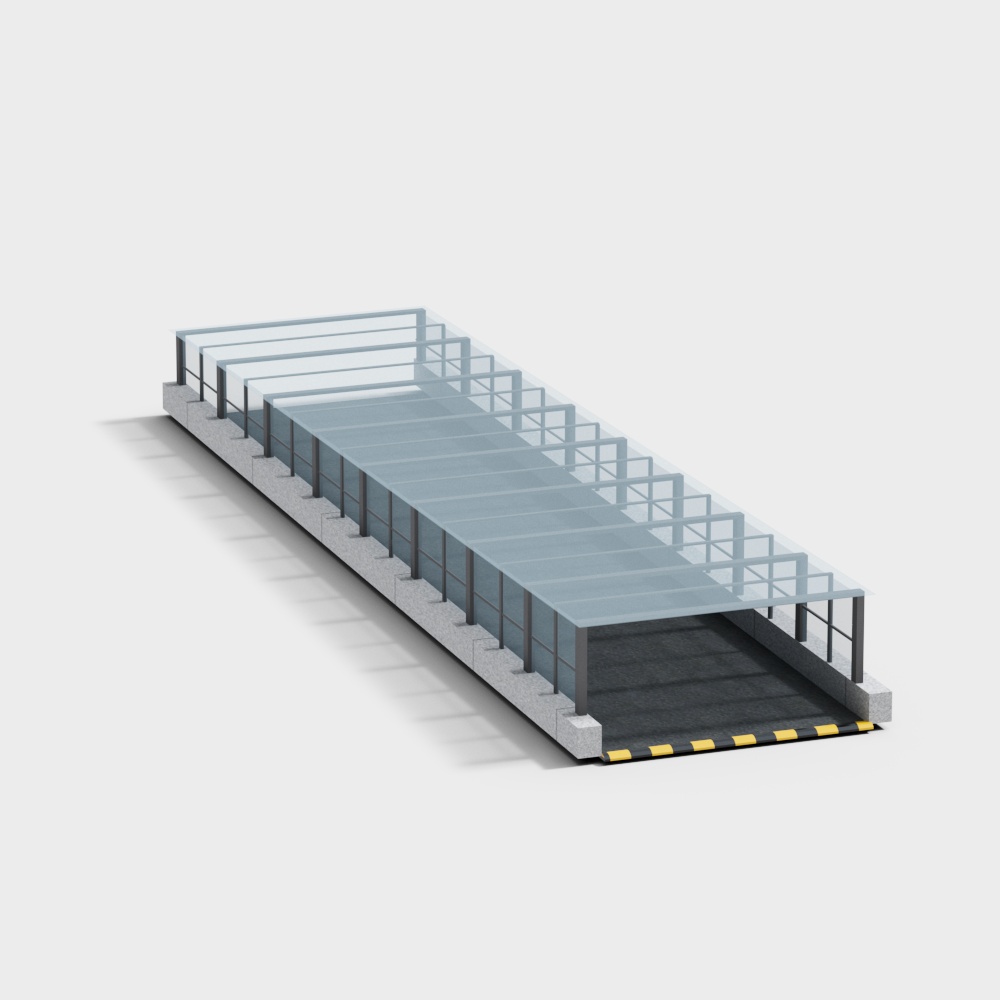 Urban Skybridge 3D model