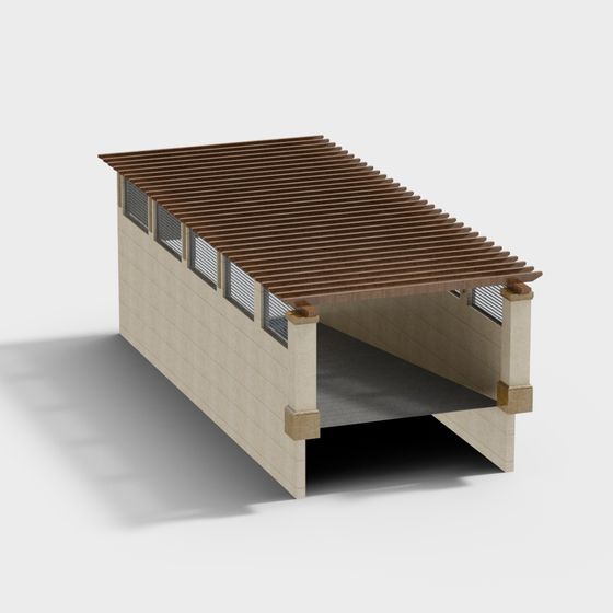 Urban Garage 3D model