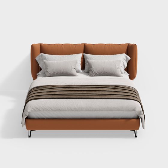 Urban Comfort Bed 3D model