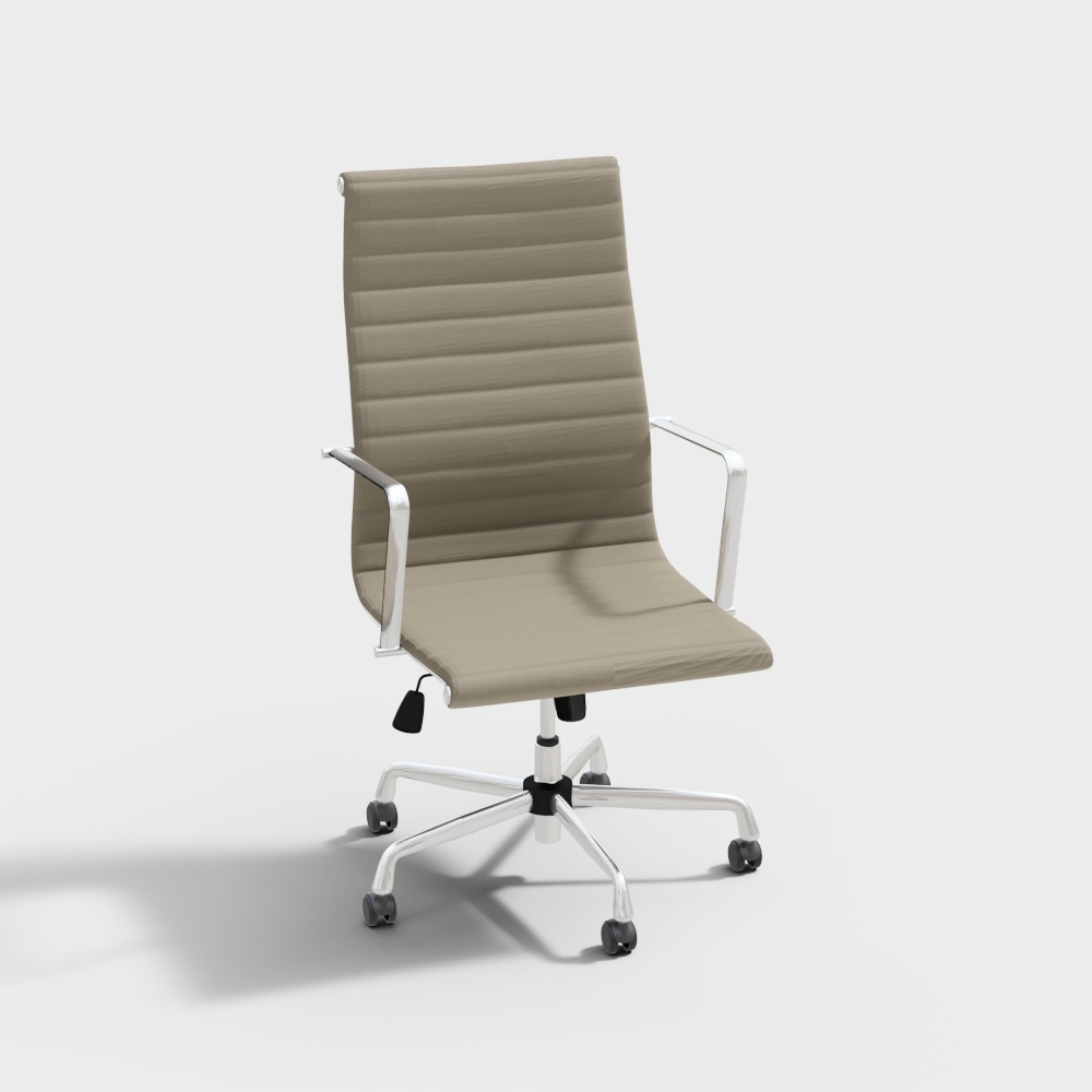 Elegant Modern Office Chair 3D model