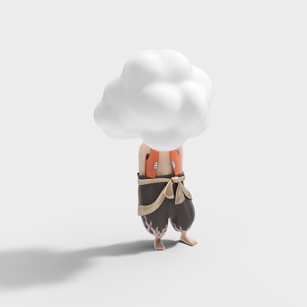 Yun Ding Warrior 3D model