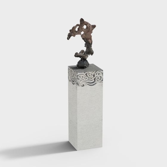 Wind Dancer 3D model: A Magical Fusion of Nature and Art