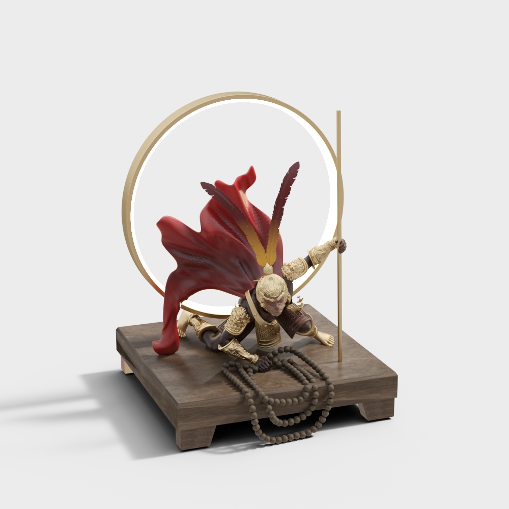 God of War Dance 3D model