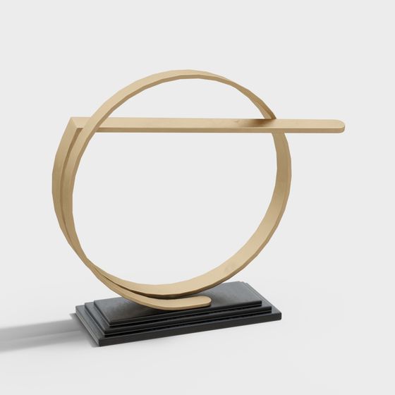 Balance Ring 3D model for Modern Aesthetics