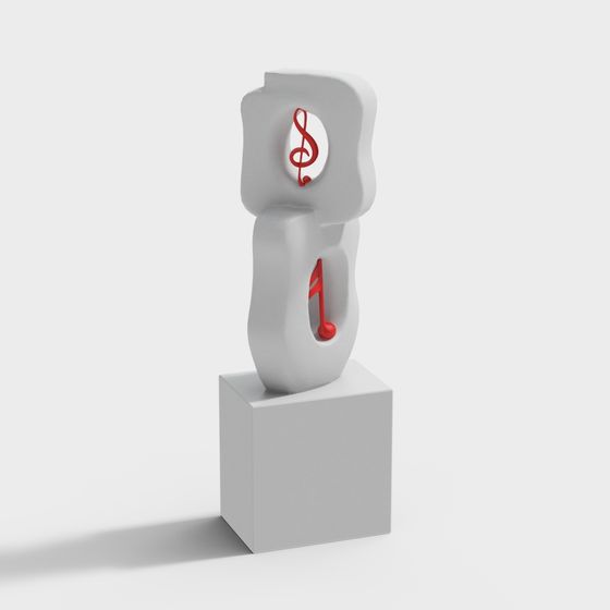 Melody Column 3D model