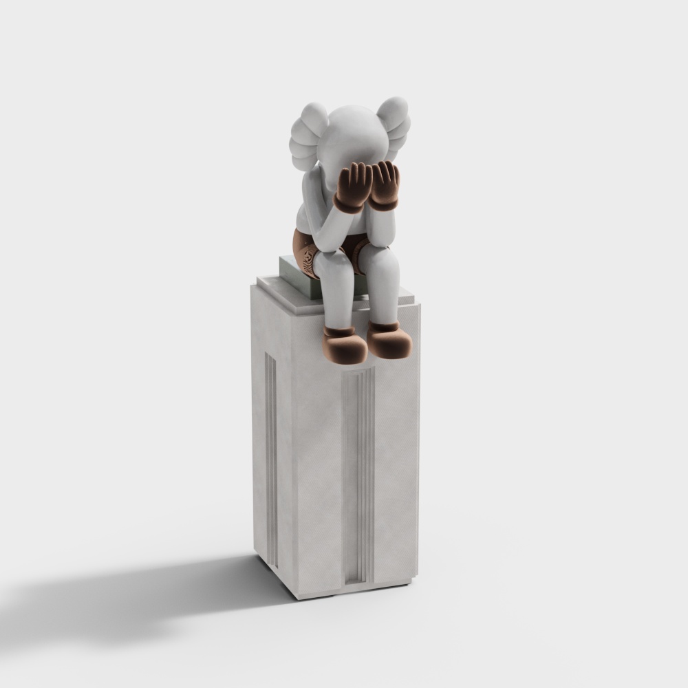 Doll sculpture ornaments