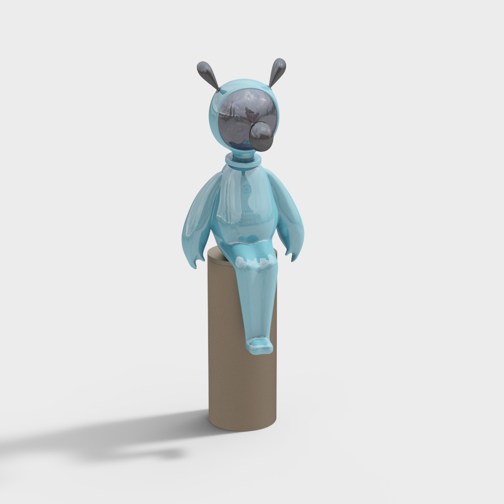 Space Explorer 3D Model