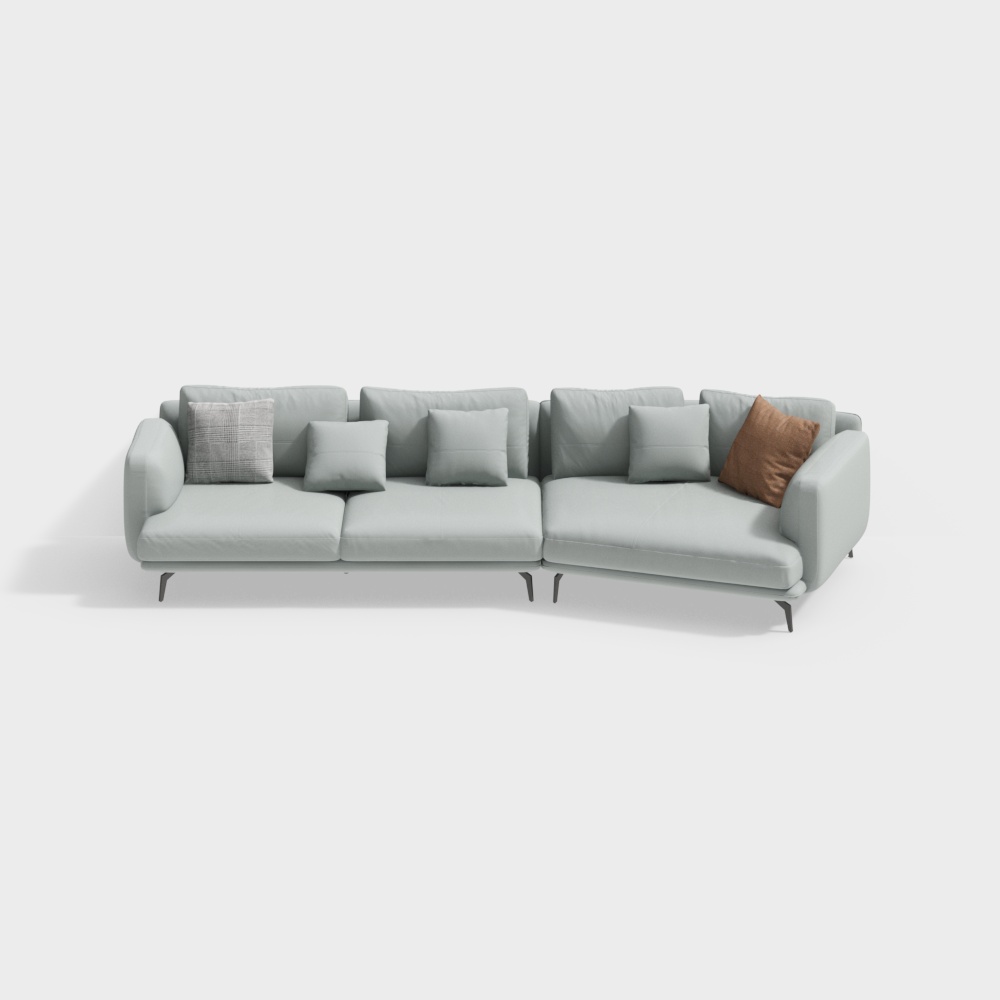 J977B multi-person sofa