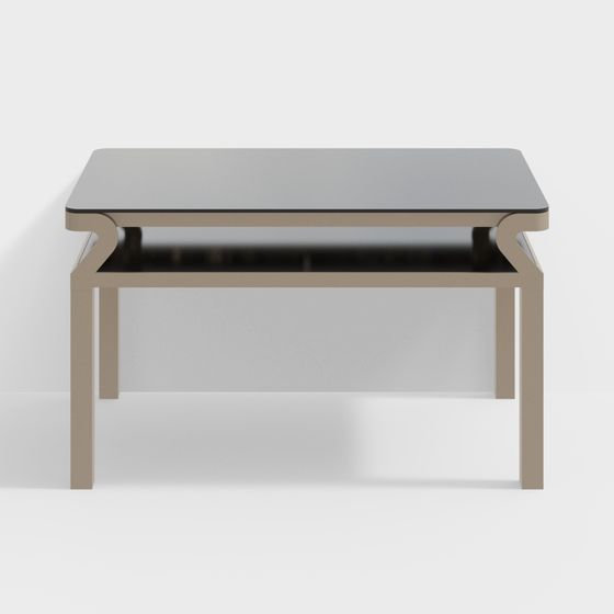 Chic Urban Small Table 3D model for Stylish Interiors