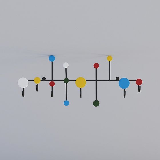 カムホーム PIN-マルチフック-25x57.5x4.5-マルチカラー