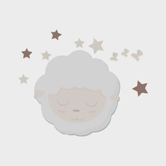 Dreamy Cute Sheep 3D model