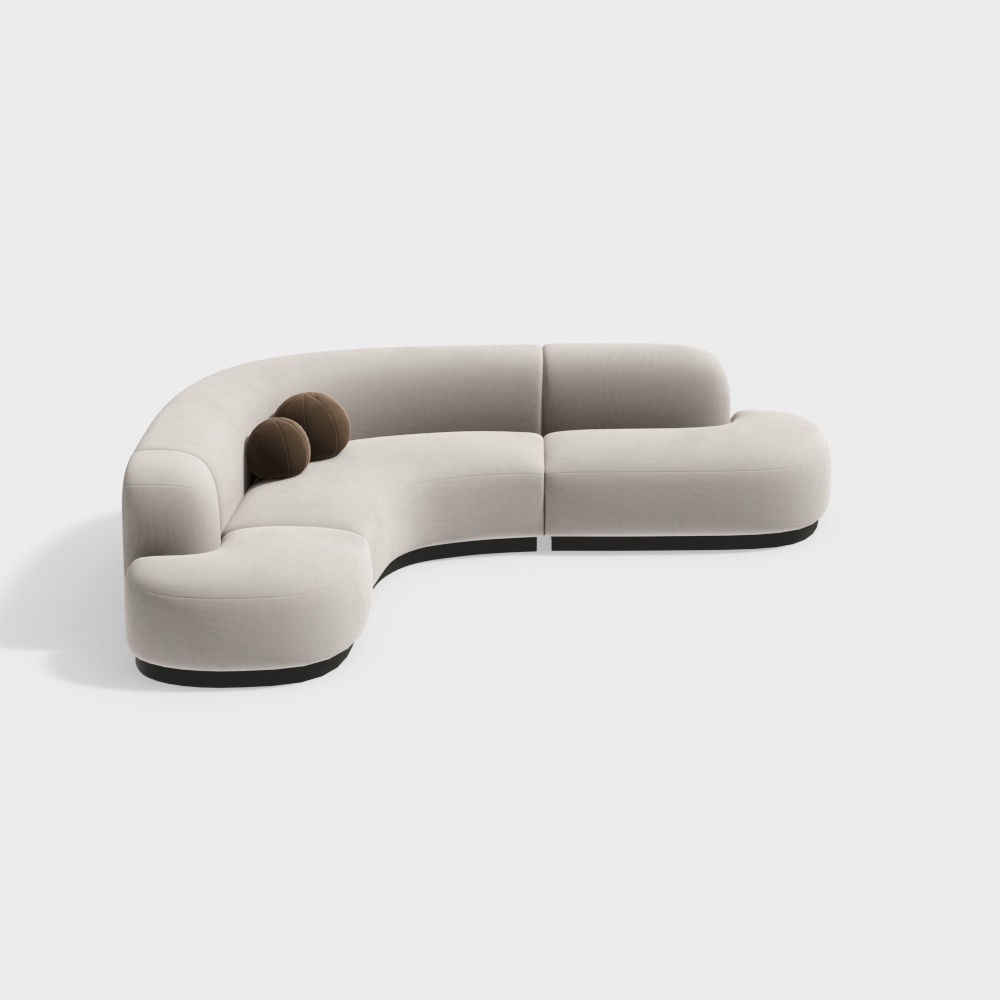 Special shaped corner sofa
