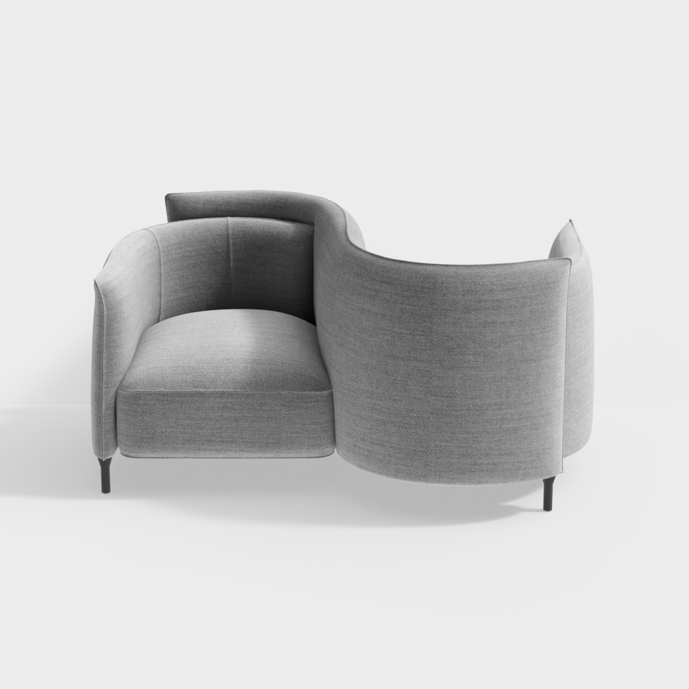 辦公區域雙人沙發