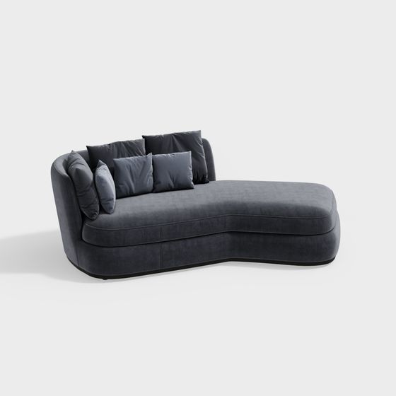 Curve Comfort Sofa 3D model