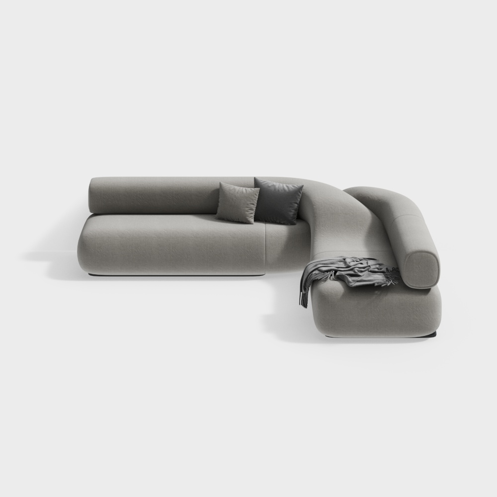 Special-shaped multi-person sofa