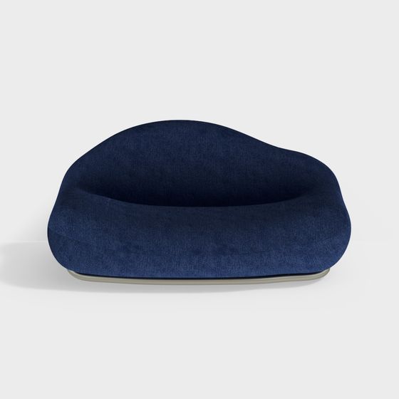 Canapé double de forme spéciale pour bureau