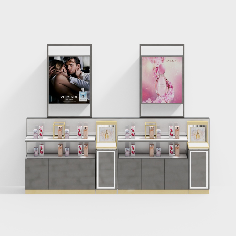 Beauty store booth