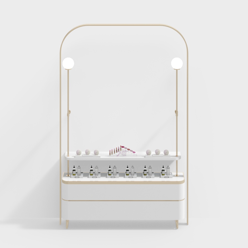 Beauty store display rack
