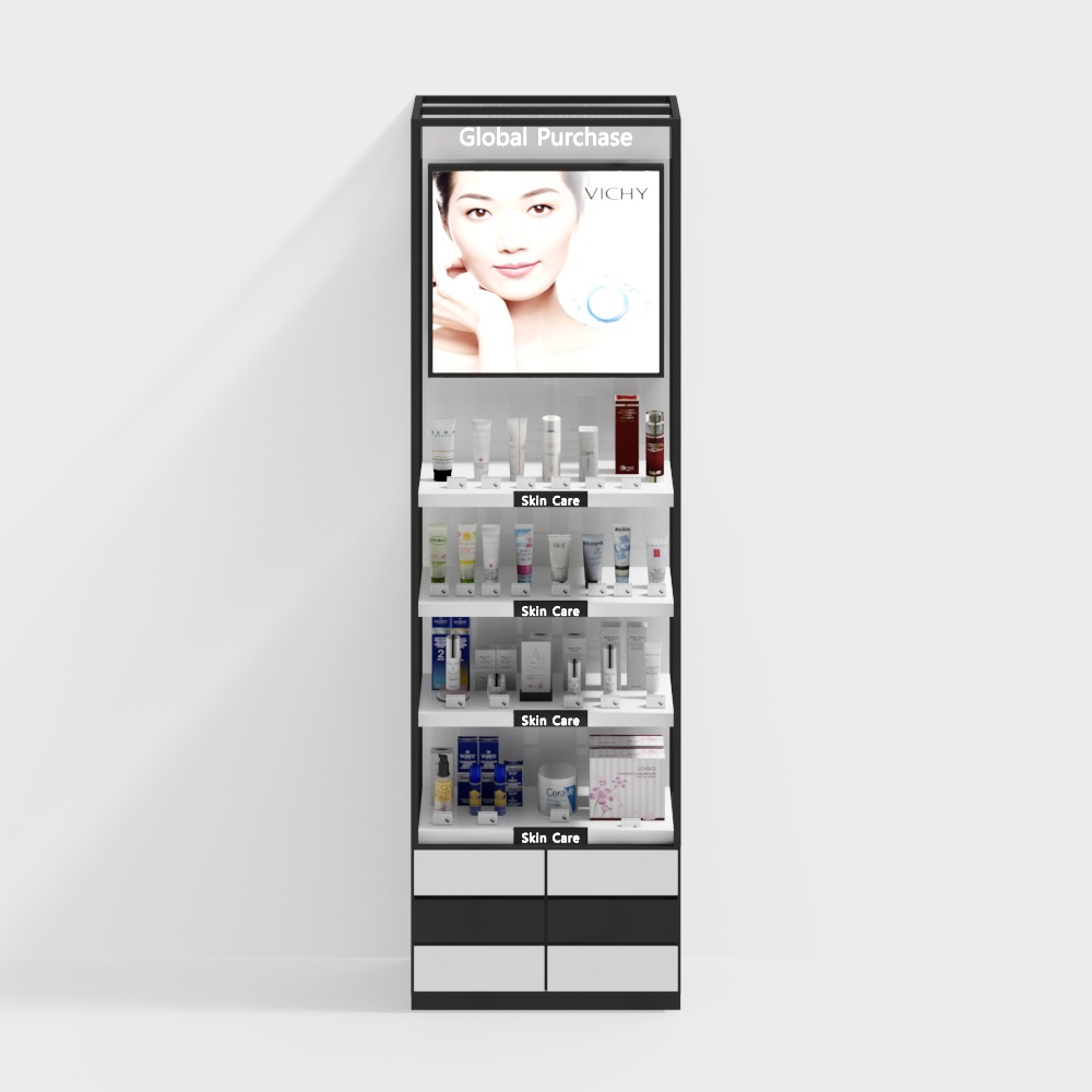 Global Purchase Display Stand 3D model