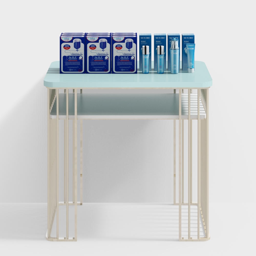 Cosmetics store booth