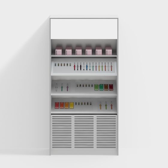 Urban Neon Display Case 3D model