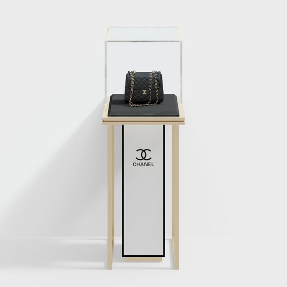 Chanel Handbag Display Stand 3D model