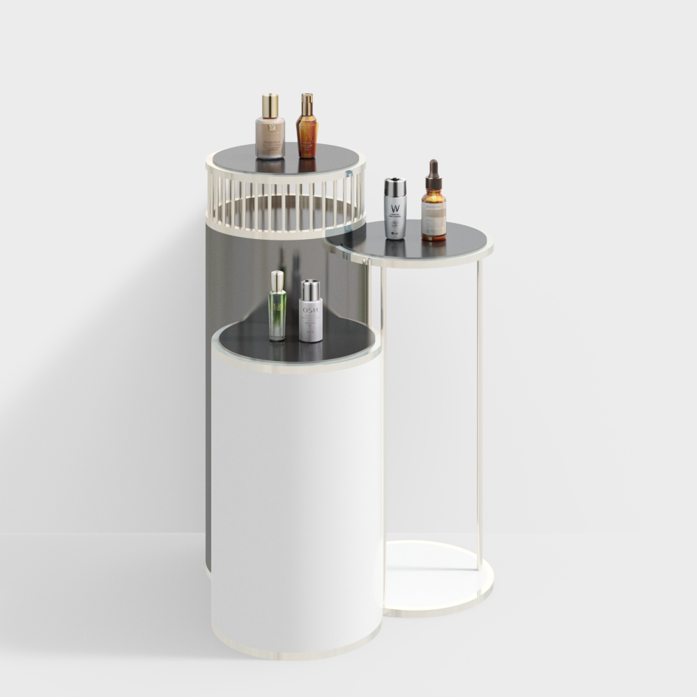 Cosmetics store booth