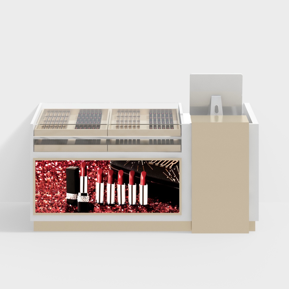 Beauty store cashier