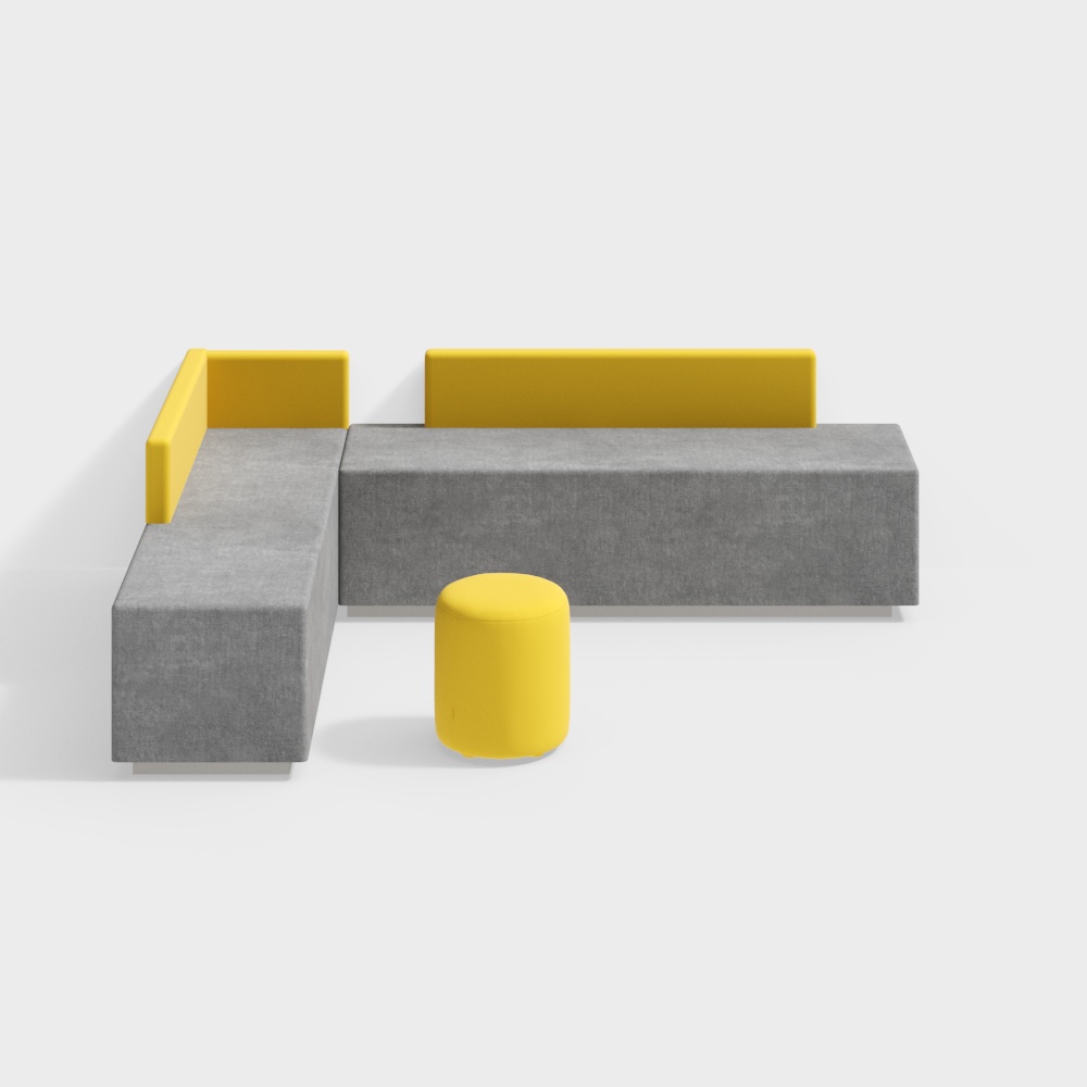 カジュアル マルチパーソン ソファ コンビネーション