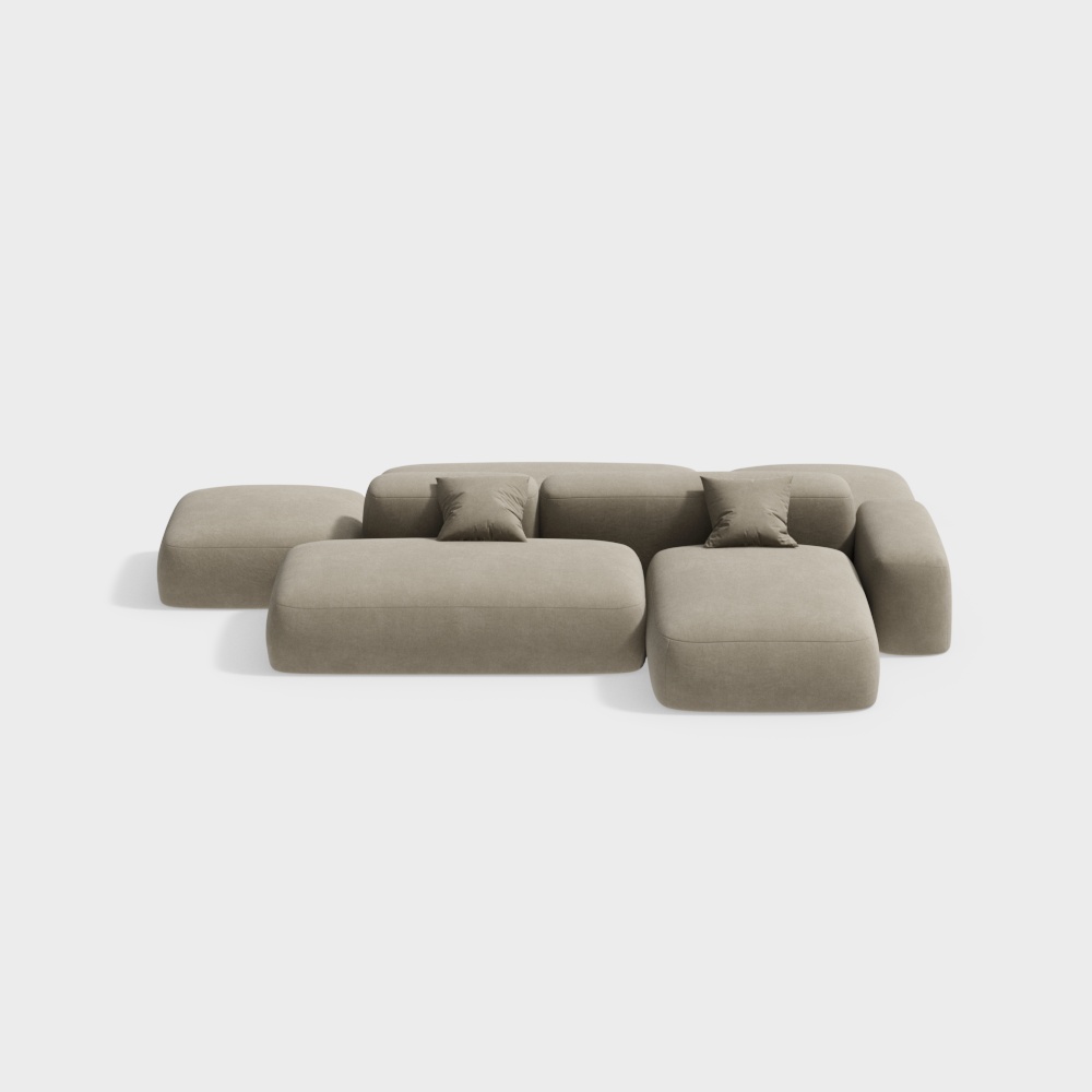 Canapé multi-personnes de bureau