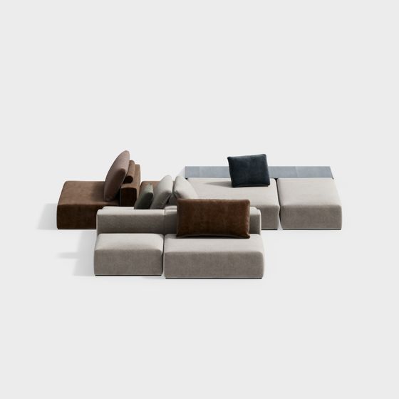 사무실 소파 세트