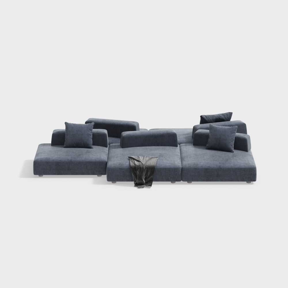 Office multi-person sofa