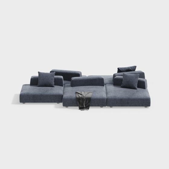 Flexi Modular Sofa 3D model