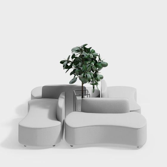 Gray Assemble Sofa for Cozy Interiors