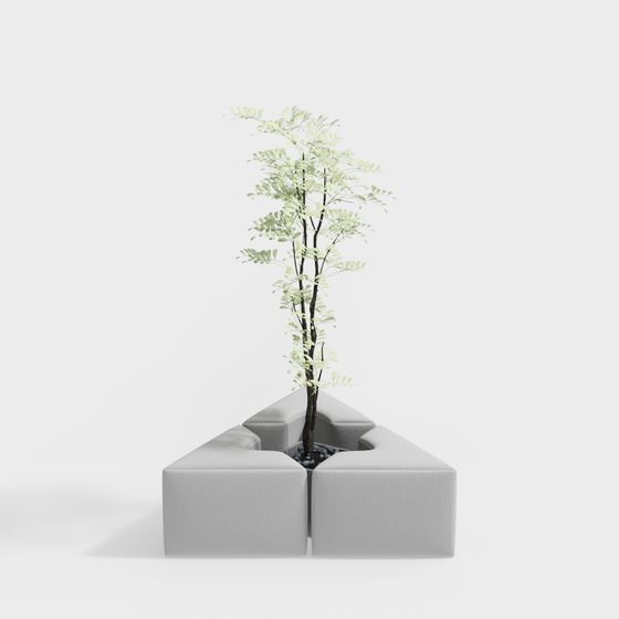 Urban Oasis 3D Model for Designers and Developers