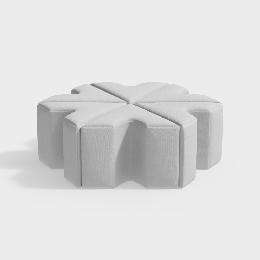 Special shaped booths in office leisure area