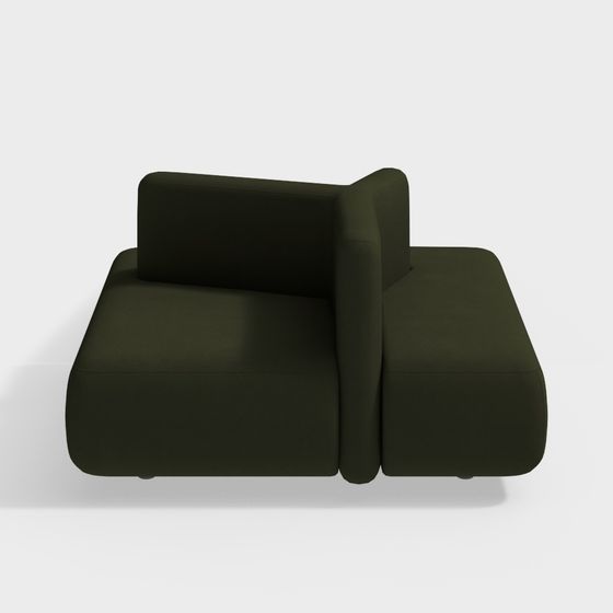 Modular Sofa 3D model for Modern Aesthetics