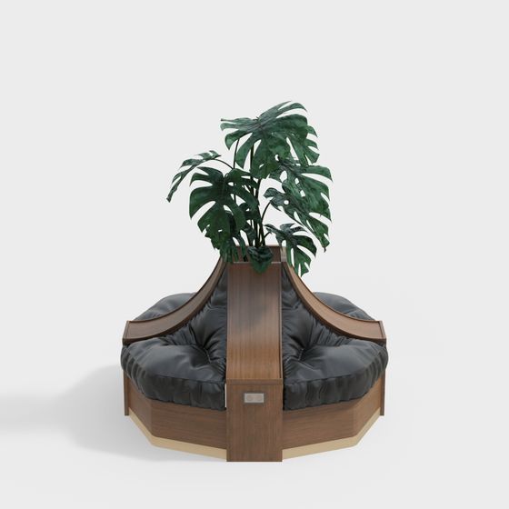 Sofa quầy tròn công cộng