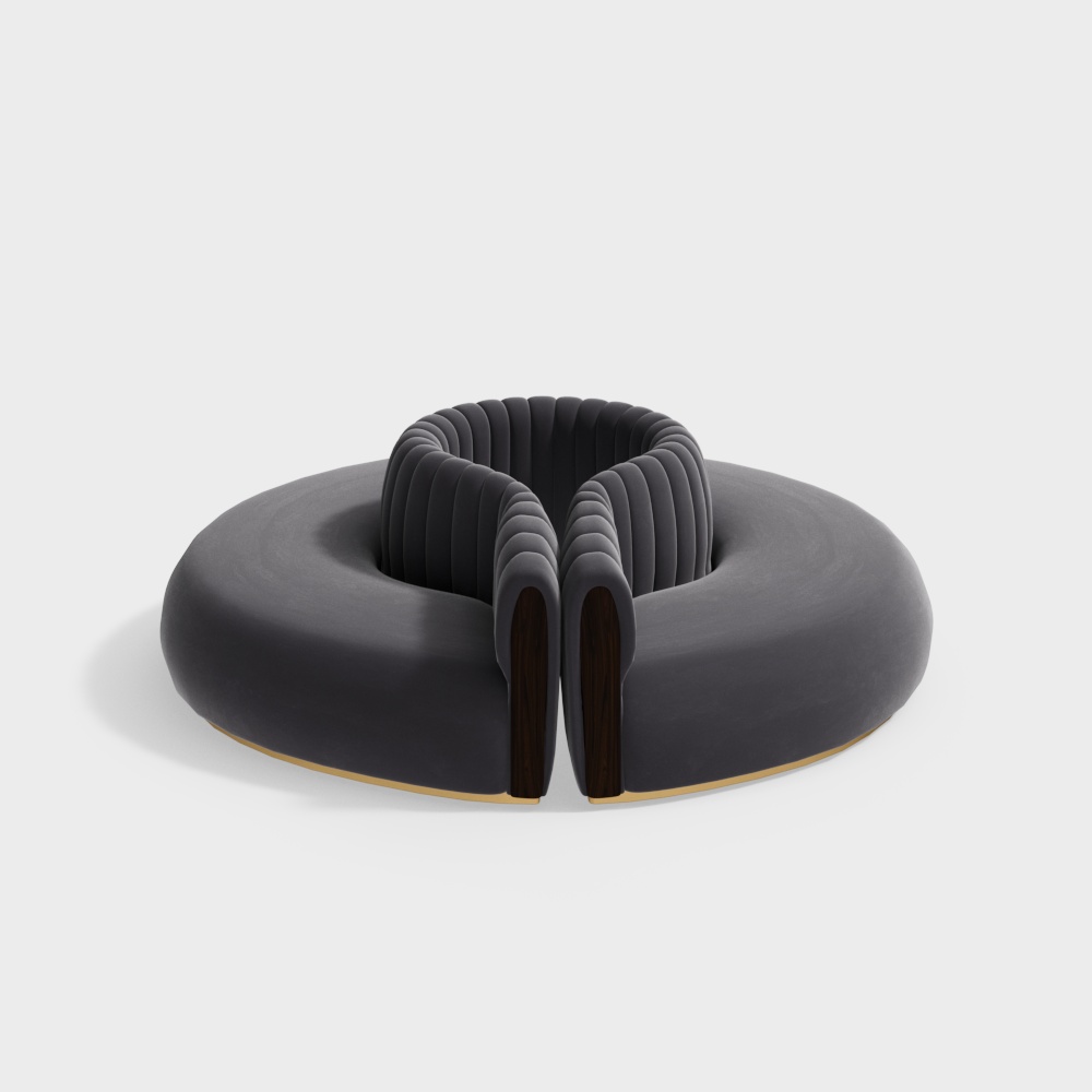 Special-shaped multi-person sofa