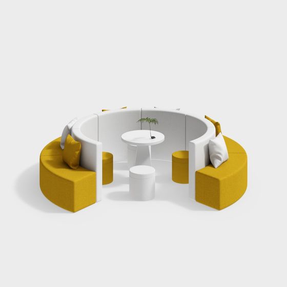 ショッピングモール 特形 ソファ コンビネーション