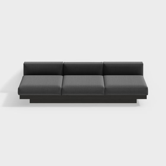 Urban Comfort Sofa 3D model