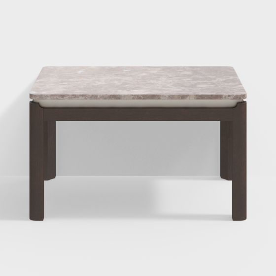 Modern Marble Coffee Table 3D model