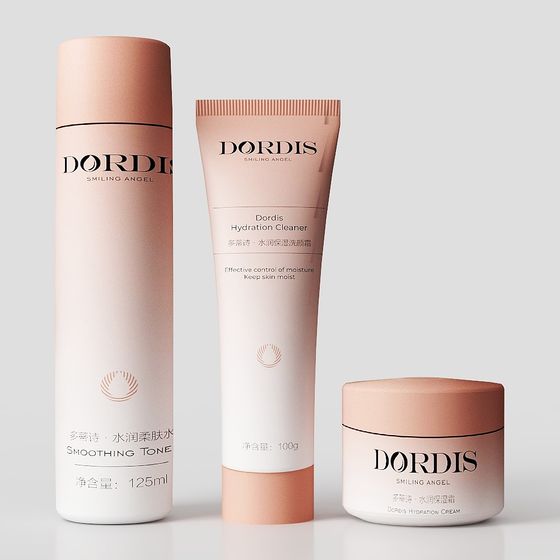 Dordis Skincare Set 3D model