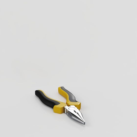 Precision Pliers 3D model