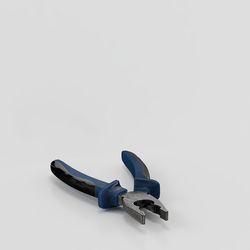 Practical Tool Pliers 3D model