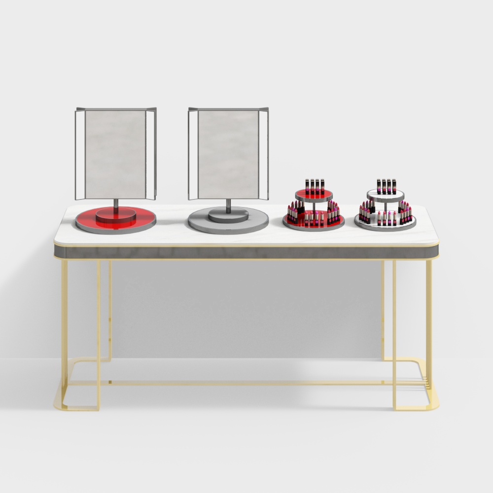 Cosmetics store booth