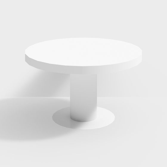 Urban Elegance Round Table 3D model