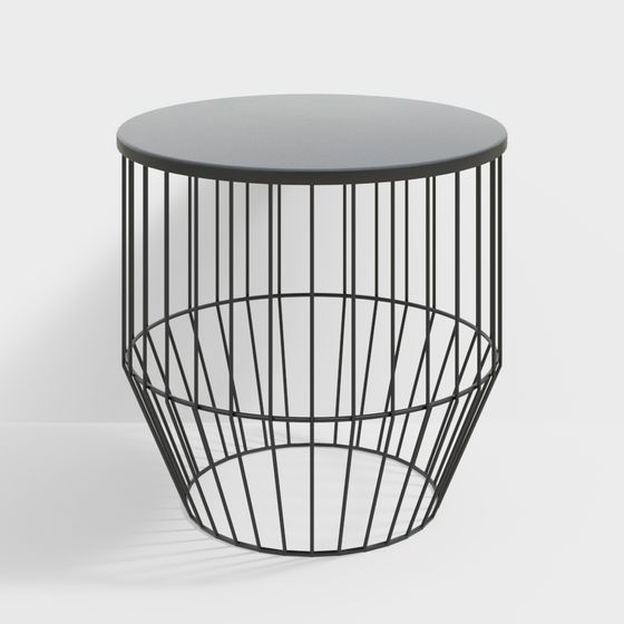 Caged Side Table 3D model