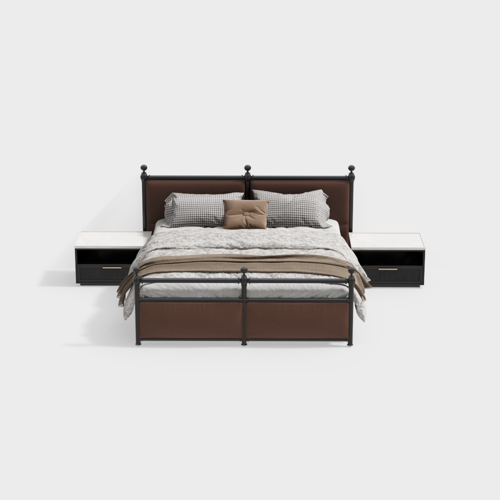 Set Letto Moderna per Regina